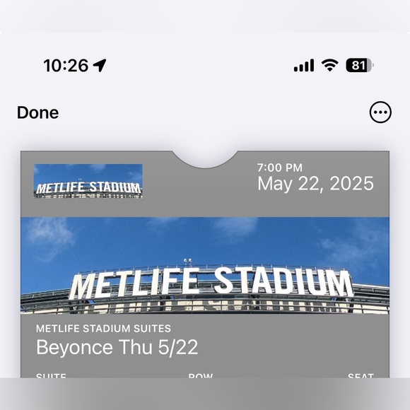 Beyonce Cowboy Carter Signature Tour Hoodie New Medium Official Tour Merch - Picture 4 of 4